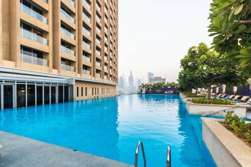 Апартаменты Maison Privee - Dazzling Studio in Address Dubai Mall w Burj Vws в Дубае