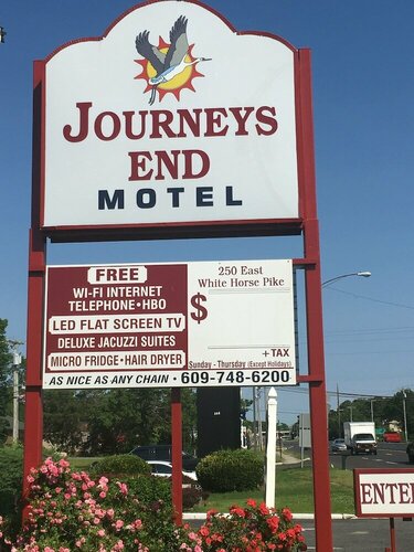 Гостиница Journeys End Motel Atlantic City Absecon