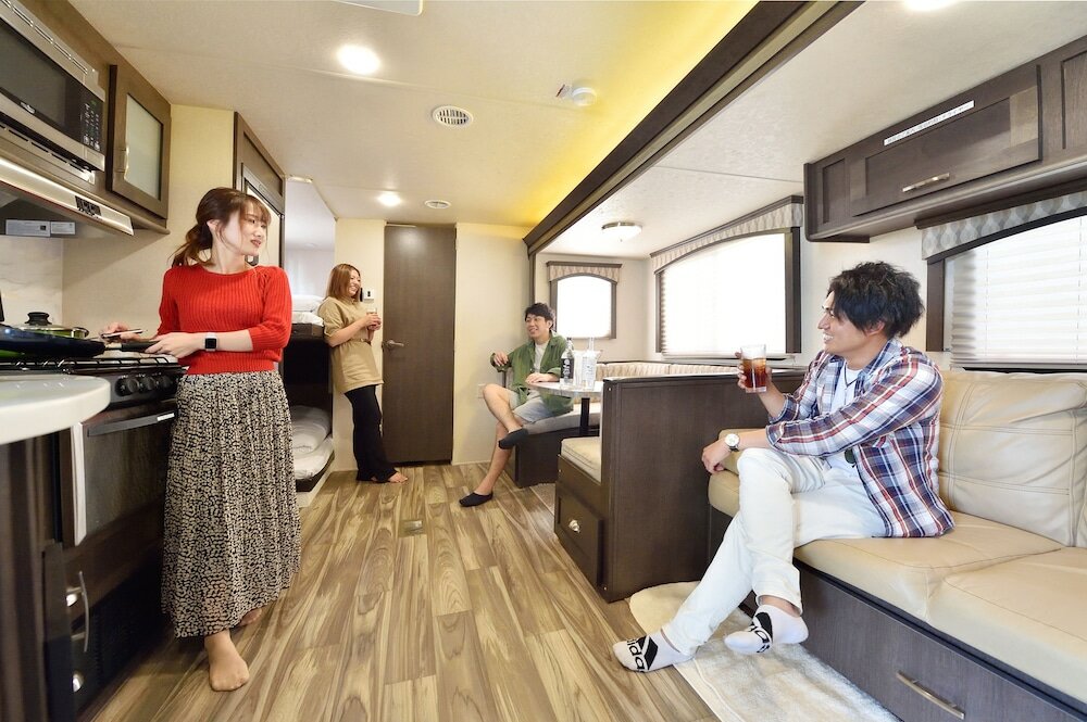 Фото SPA Franping Village Omuta - Caravan park