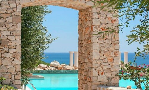 Внешний вид отеля Picchio Hotel Pescoluse в Сальве, фото 2