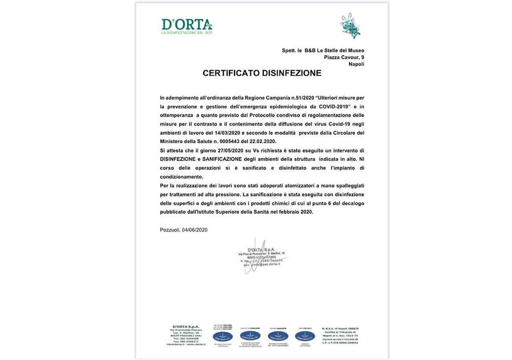 Фото B&b Le Stelle del Museo