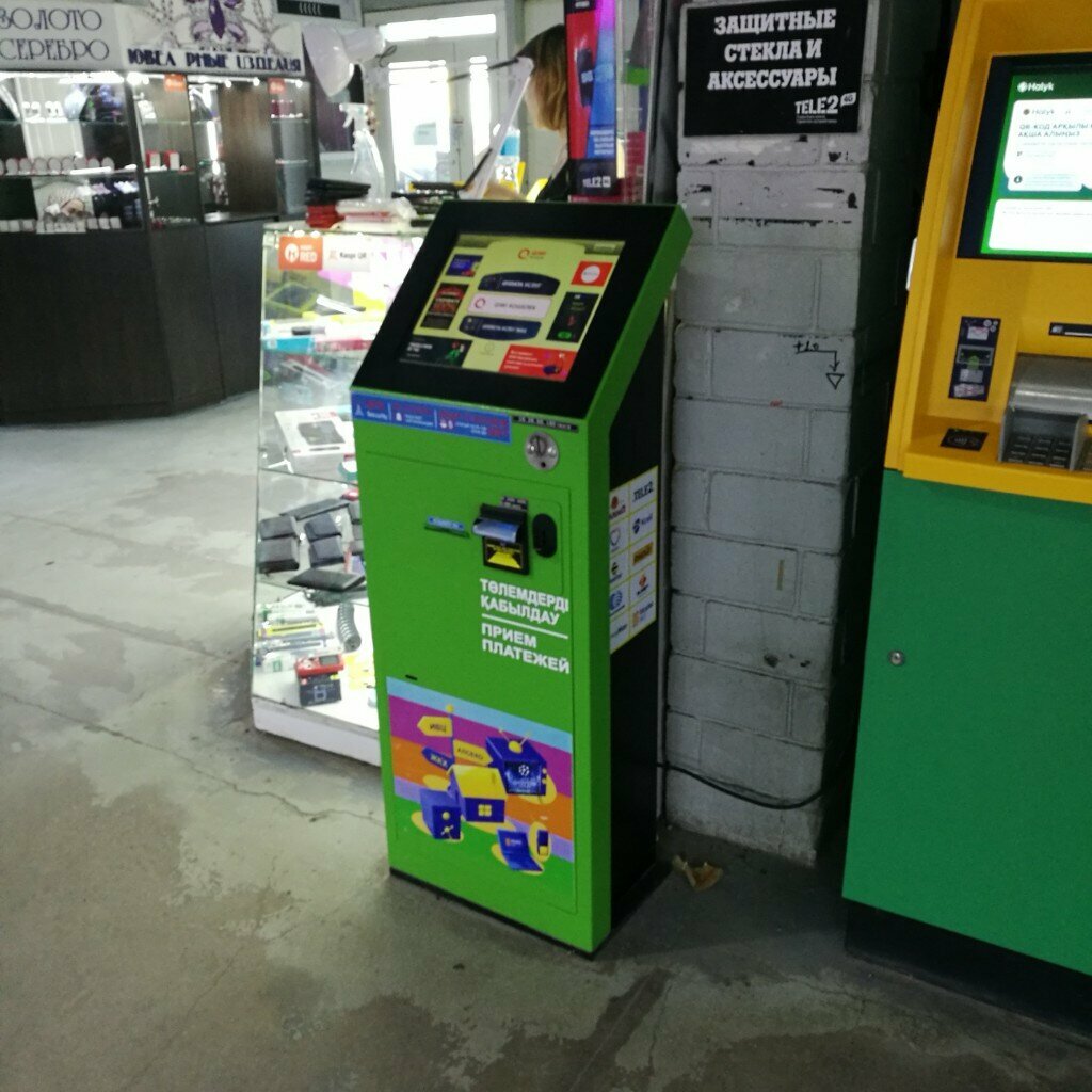 Payment terminal Qiwi, Astana, photo