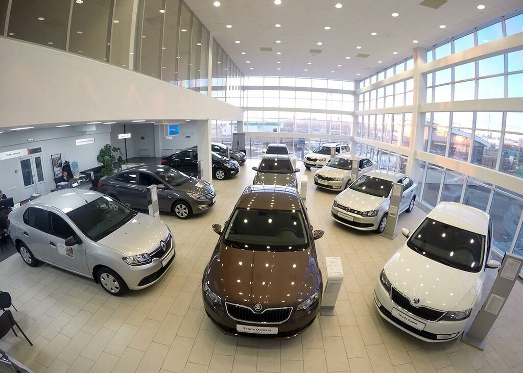 Автосалон легковых автомобилей