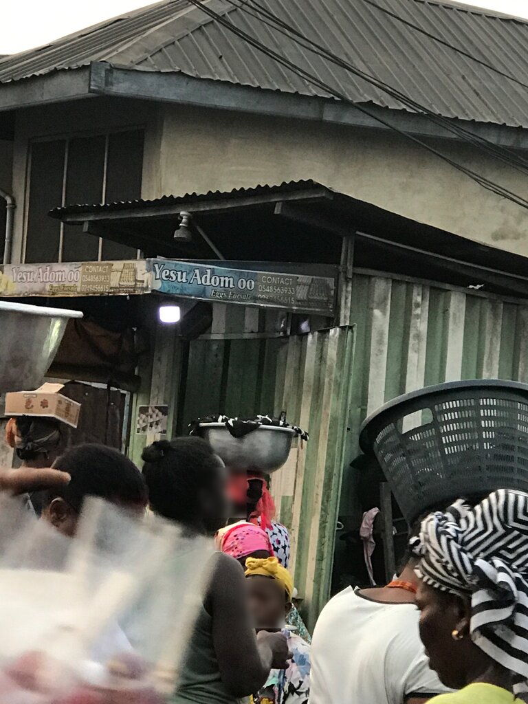 Egg and poultry meat Yesu Adom, Accra, photo