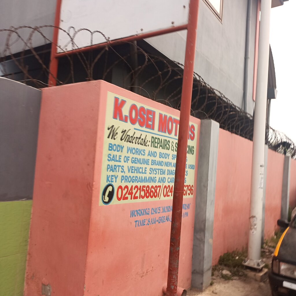 Car service, auto repair K. Osei Motors, Accra, photo