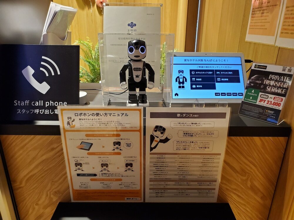 Фото Henn na Hotel Osaka Namba