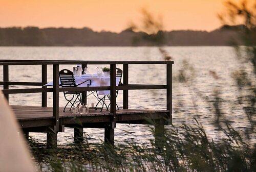 Внешний вид отеля Romantik Hotel Jagdhaus Eiden am See в Бад-Цвишенане, фото 2