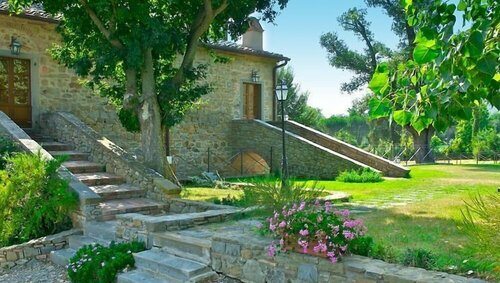 Внешний вид отеля Relais Villa Baldelli в Кортоне, фото 4