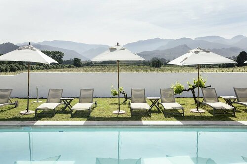 Внешний вид отеля Klein Waterval Riverside Lodge в Муниципалитете Стелленбоше, фото 2