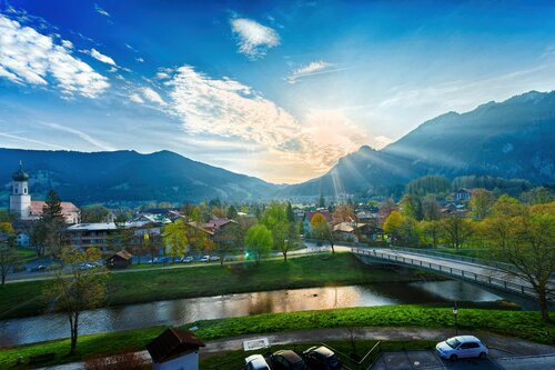 Гостиница Parkhotel Sonnenhof в Обераммергау