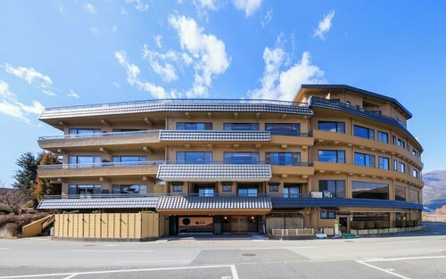 Внешний вид отеля Wakakusa no Yado Maruei Ryokan в Фудзикавагутико, фото 5