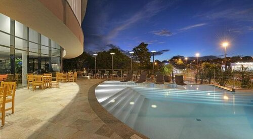 Внешний вид отеля Hotel Deville Prime Campo Grande в Кампу-Гранди, фото 2