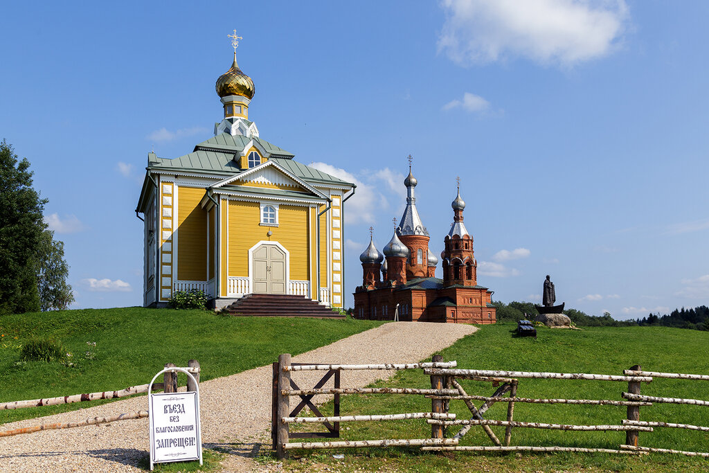 Orthodox church Nikolaya Chudotvortsa v Olginom monastyre Church, Tver Oblast, photo