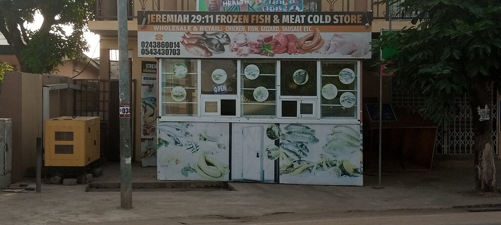 Frozen food products Jeremiah 29: 11 frozen fish, Accra, photo