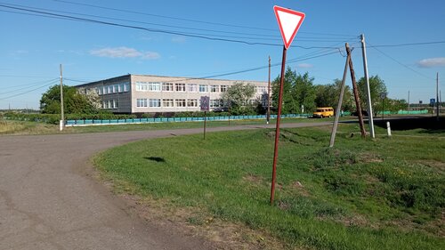 Общеобразовательная школа МБОУ Князевская СОШ, Омская область, фото