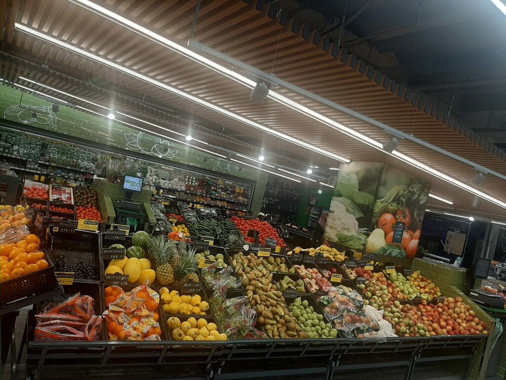 Süpermarket Perekrestok, Moskova, foto