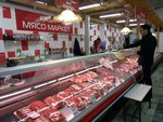 Мясной рынок (Martyna Mezhlauka Street, 13) ، بيع منتجات اللحوم بالجملة