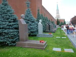 M. A. Suslov (Red Square, 9), tumbas de personajes famosos