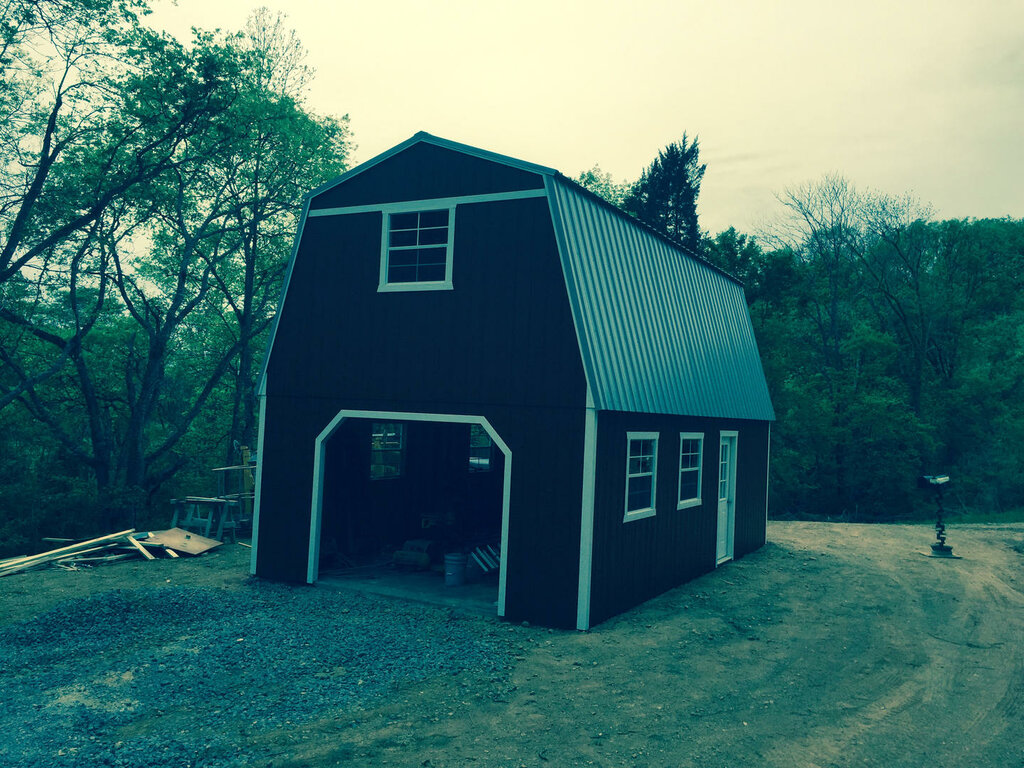 Country Barn Construction Stroitelnye Konstrukcii Soedinyonnye
