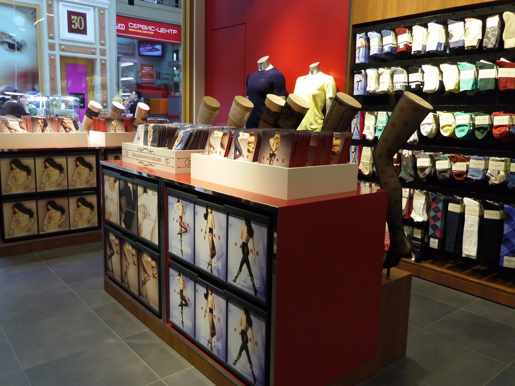 Stockings and tights shop Falke, Moscow, photo