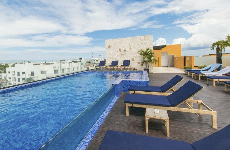 Апартаменты Lunada 114 Colourful & Beautiful Condo в Плая-дель-Кармен