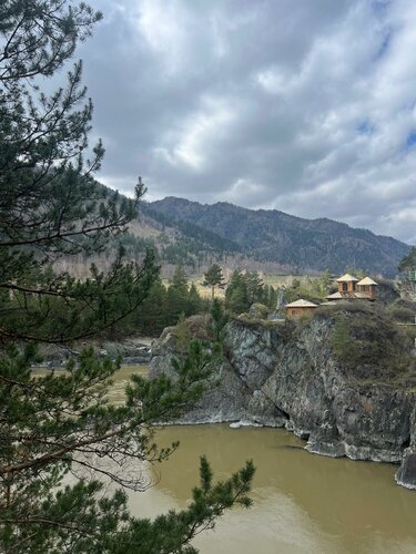Внешний вид отеля Алтай-Вояж в Чемале, фото 3