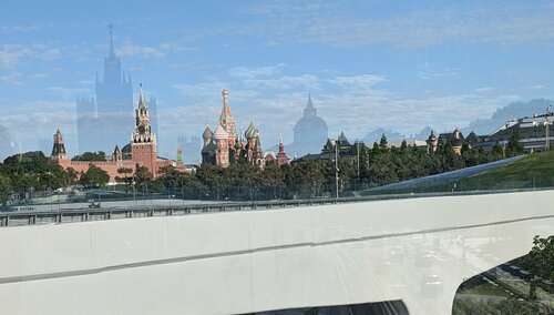 Достопримечательность Парящий мост, Москва, фото