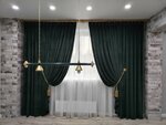 Шторы, карнизы (ulitsa Voroshilova, 143Бк1), cortinas, cornisas