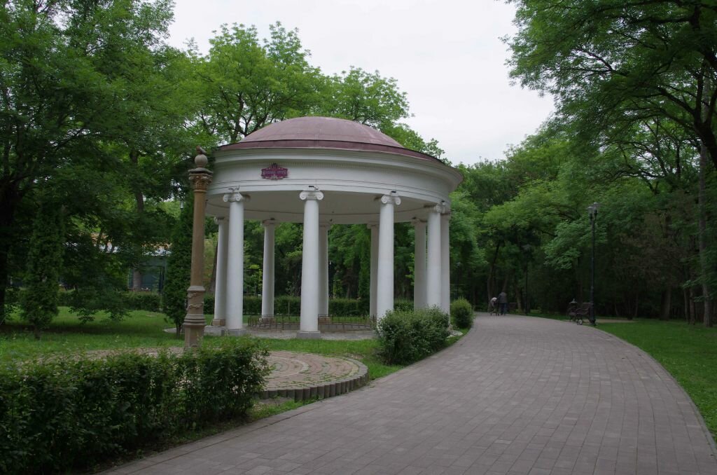 Landmark, attraction Rotunda above Pump Room № 17 Korennaia struia, Essentuky, photo