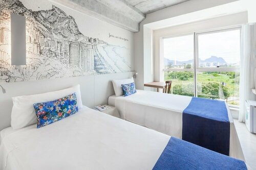 Внешний вид отеля Ribalta Hotel Barra da Tijuca by Atlantica в Рио-де-Жанейре, фото 3