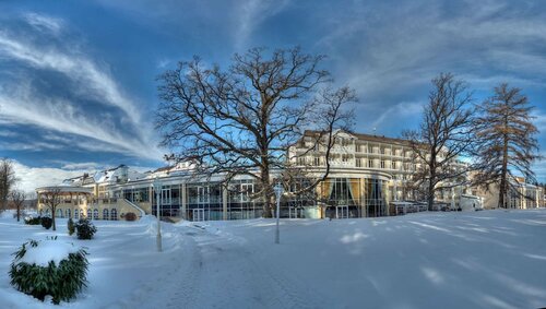 Внешний вид отеля Steigenberger Hotel Der Sonnenhof в Бад-Вёрисхофене, фото 5