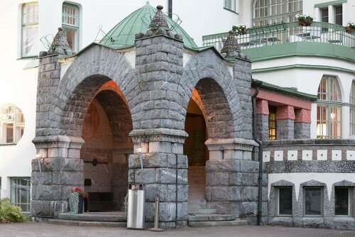 Внешний вид отеля Scandic Imatran Valtionhotelli в Иматре, фото 4