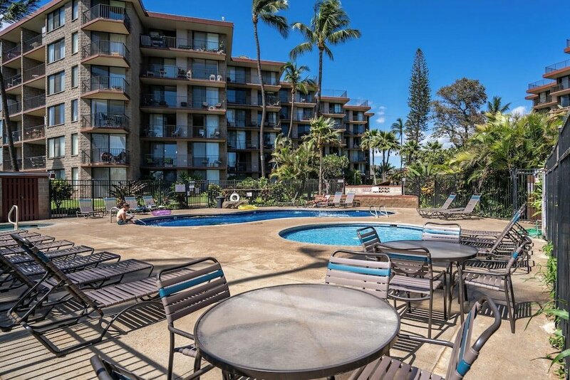 Гостиница Modern and Relaxing Oceanfront Vistas в Кихее