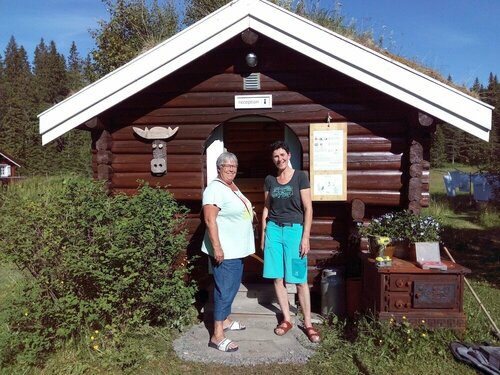 Гостиница Velfjord camping & hytter в Бреннейсунне
