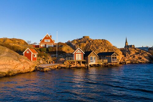 Гостиница Strandflickornas Husen vid Havet