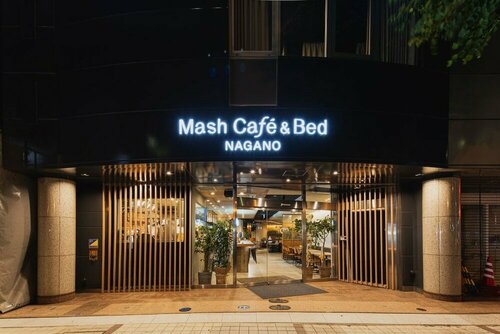 Гостиница Mash Café & Bed Nagano - Hostel в Нагано