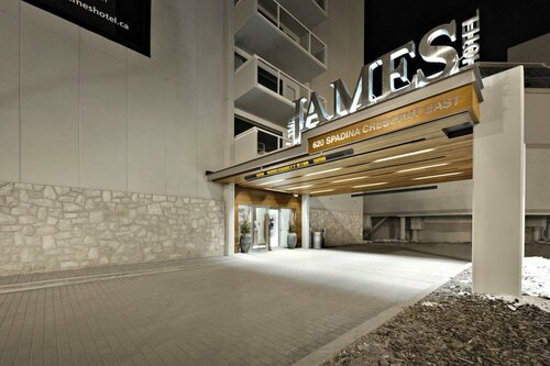 Внешний вид отеля The James Hotel в Саскатуне, фото 1
