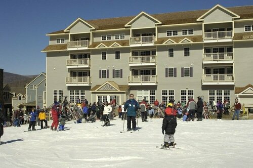 Внешний вид отеля Jiminy Peak Mountain Resort в Хэнкоке, фото 2