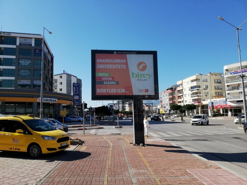 Outdoor advertising Muhteşem Ajans, Antalya, photo