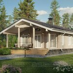 Holzbinder (4th Myakininskaya Street, 25) ، بناء بيت الصيف