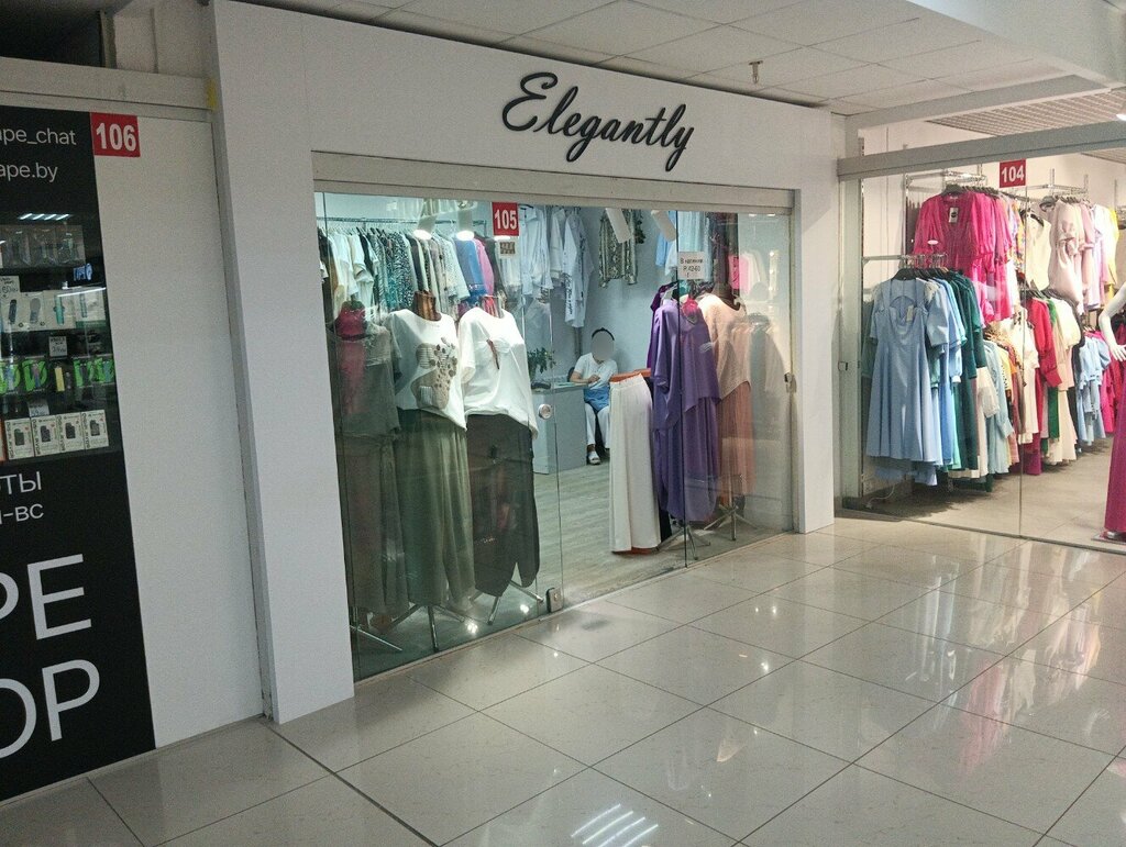 Магазин одежды Elegantly, Минск, фото
