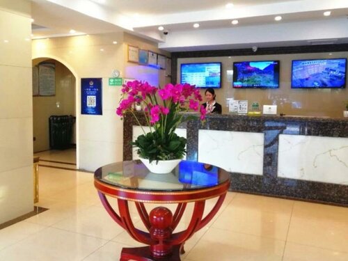 Гостиница Greentree Inn Xinzhou Jianshe S Road Express Hotel в Синьчжоу