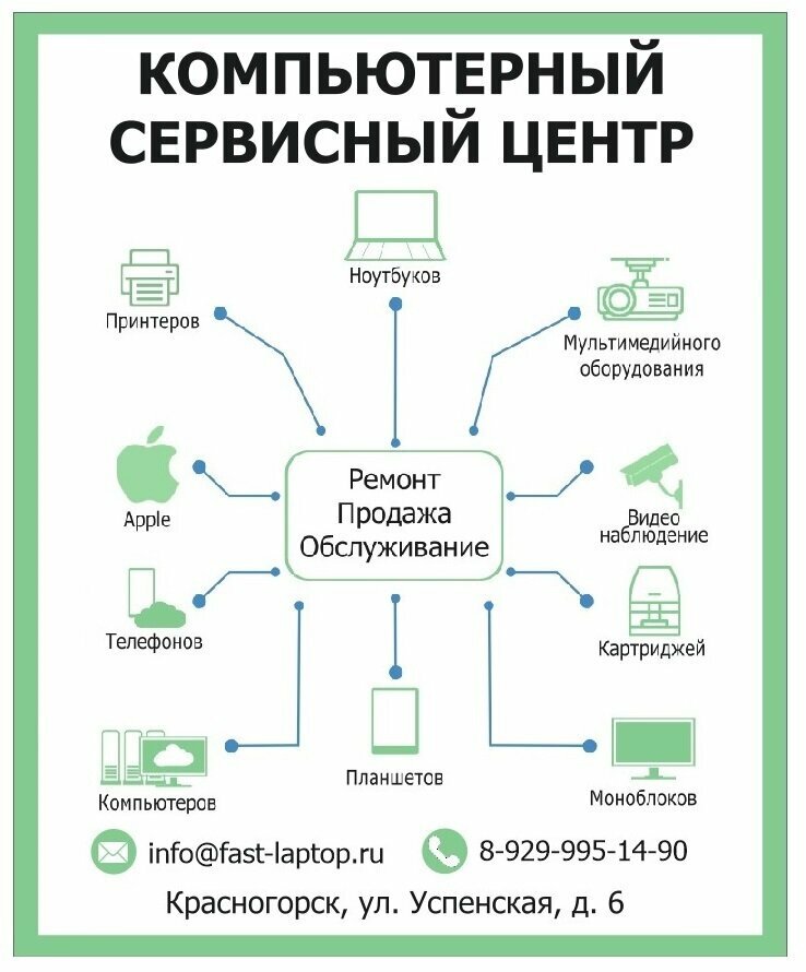 Компьютерный ремонт и услуги Компьютерный Сервисный центр, Красногорск, фото