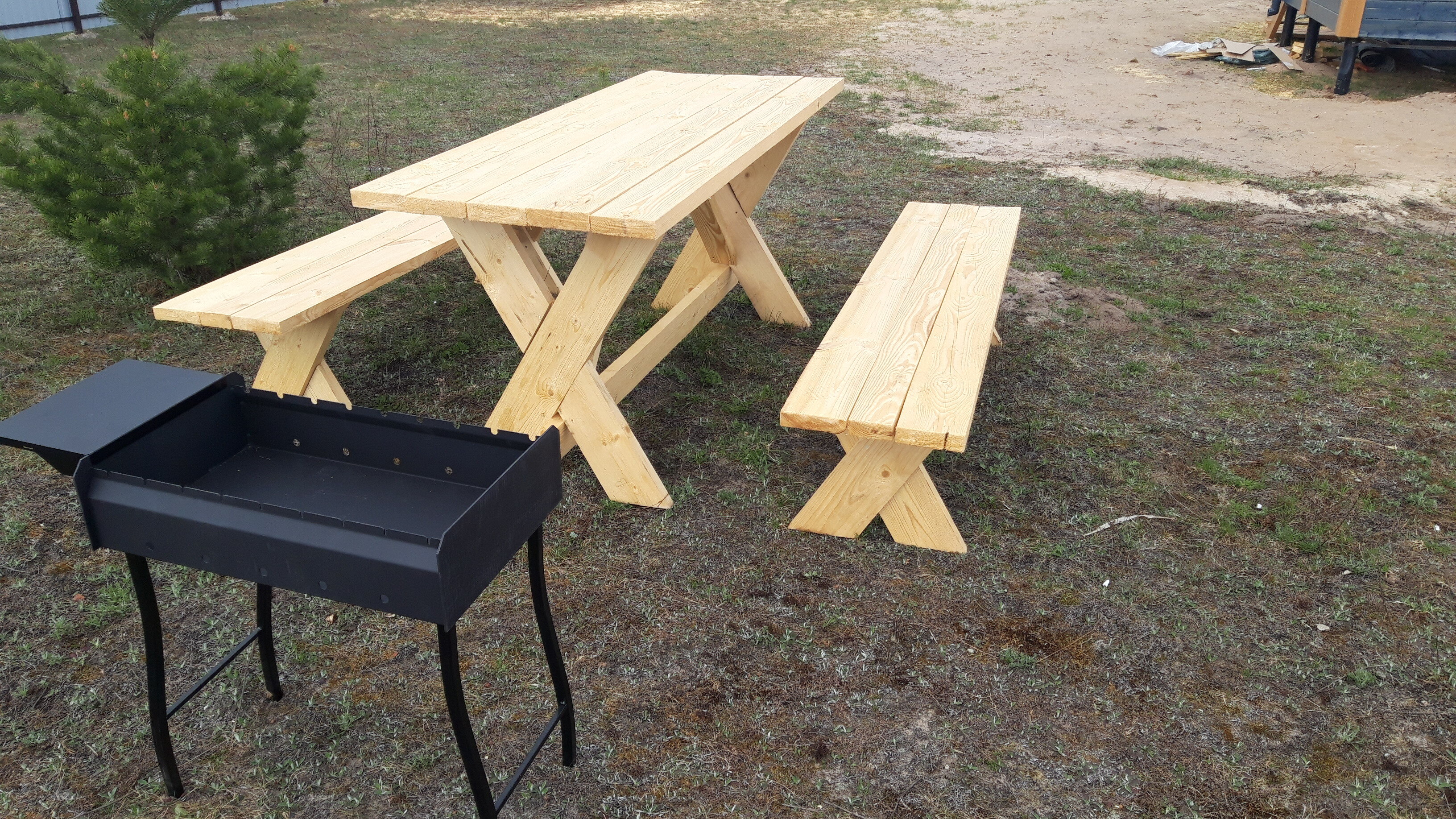 Фото Синий дом у пляжа