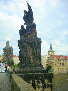 Charles Bridge (Prague, Charles Bridge), landmark, attraction