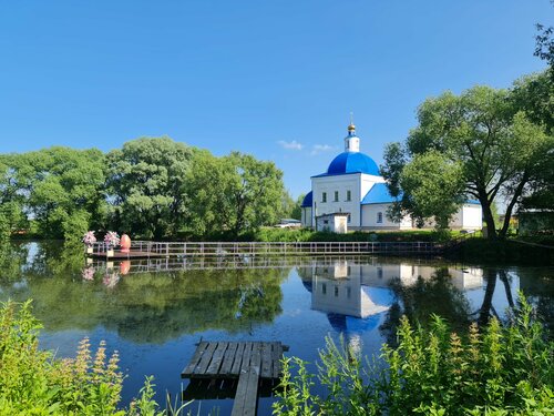 Orthodox church Tserkov Pokrova Presvyatoy Bogoroditsy v Novokamenskom, Vladimir Oblast, photo