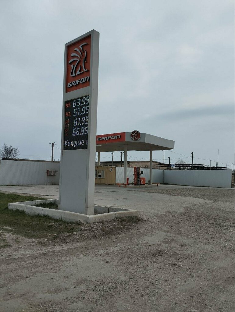 Gas station Grifon, Feodosia, photo