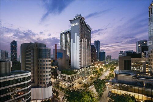 Внешний вид отеля Hilton Singapore Orchard в Сингапуре, фото 4