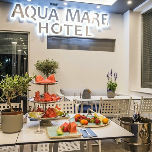Внешний вид отеля Aqua Mare Hotel в Неа-Калликратии, фото 3