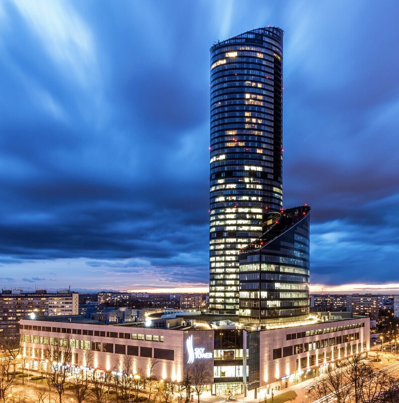 Гостиница Avesa Apartments in Sky Tower во Вроцлаве